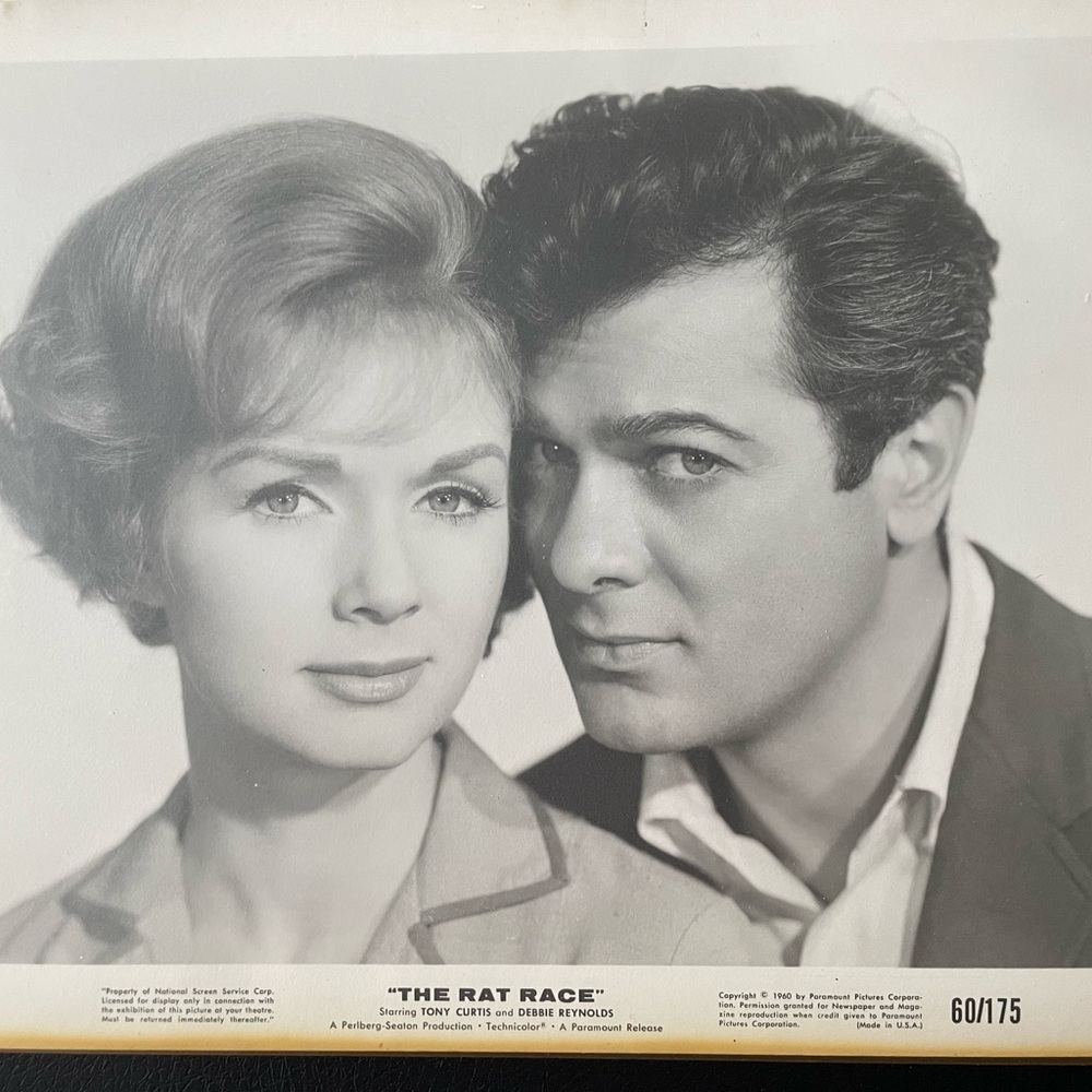 Vintage movie still/photograph from “The Rat Race” (1960) Tony Curtis